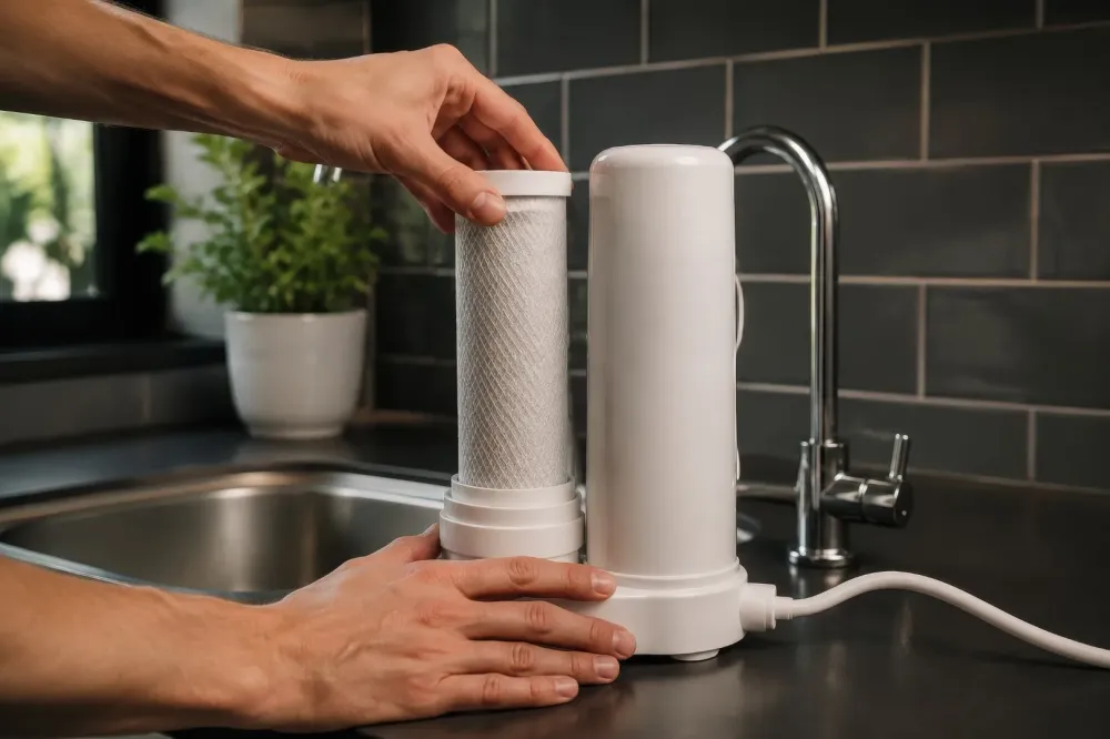 Maintenance de purificateurs d'eau